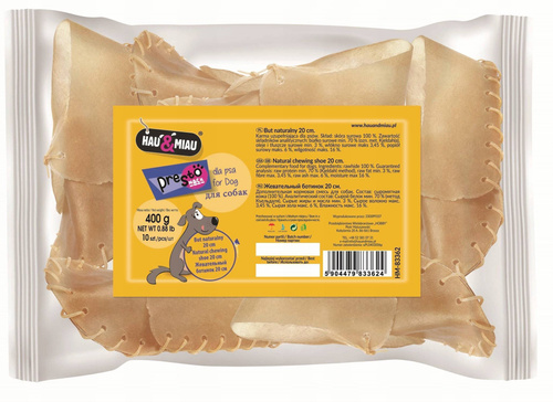 Hau Miau But ze skóry naturalnej 20cm 10szt