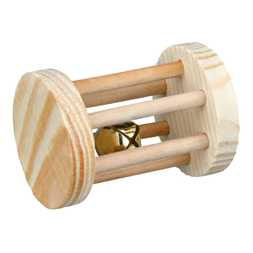 Trixie ROLKA DREWNIANA zabawka dla CHOMIKA GRYZONI