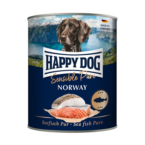 Happy Dog Sensible Pure Ryba 100% Norway 800g
