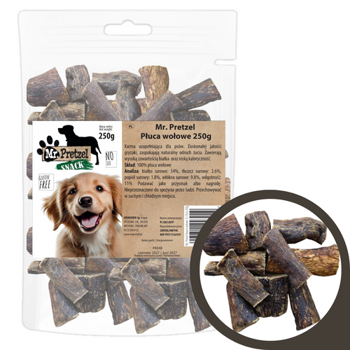 Mr. Pretzel Płuca wołowe 250g