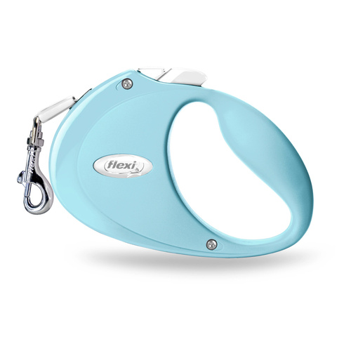 Flexi Smycz automatyczna dla psa Puppy taśma 2 m kol. błękit