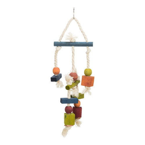 Trixie Zabawka drewniana dla ptaków, 24 cm