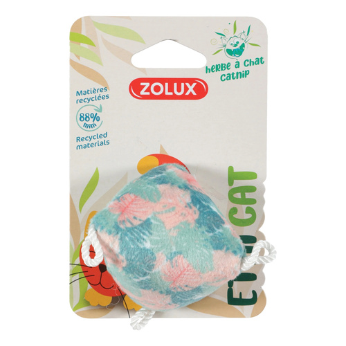 Zolux Zabawka dla kota piramidka, liście ETHICAT 6,4 cm