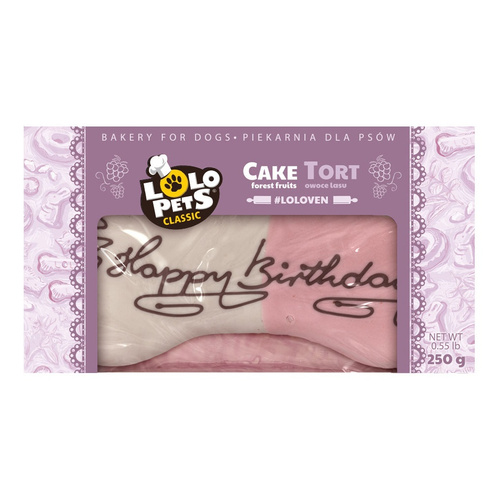 Tort Dla Psa Happy Birthday Owoce Lasu
