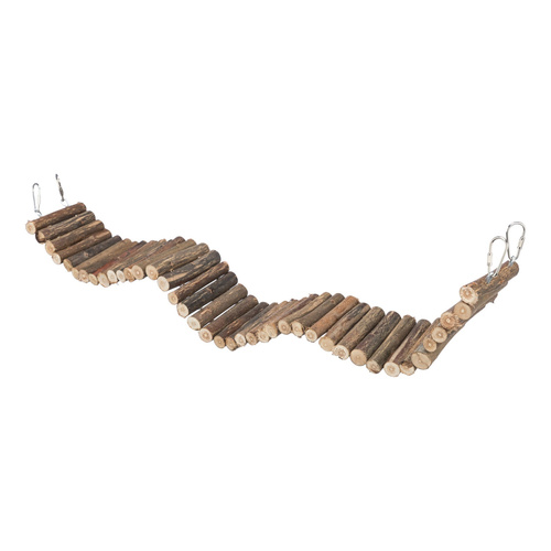 Trixie Mostek wiszący dla gryzoni drewno wierzbowe 61x8cm