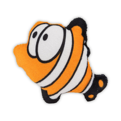 Barry King Zabawka, dla kota, pomarańczowo-biała ryba, pluszowa, 9,5 cm