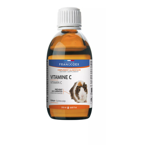 FRANCODEX Witamina C dla świnek morskich profilaktyka 250 ml