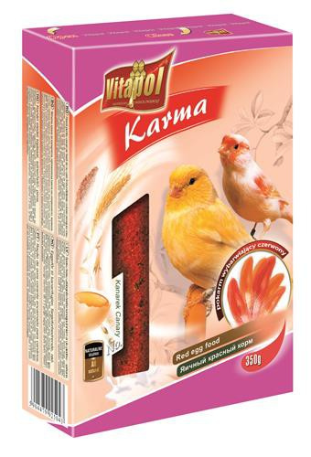 Vitapol KARMA DLA KANARKA WYBARWIAJĄCA CZERWONA 350g