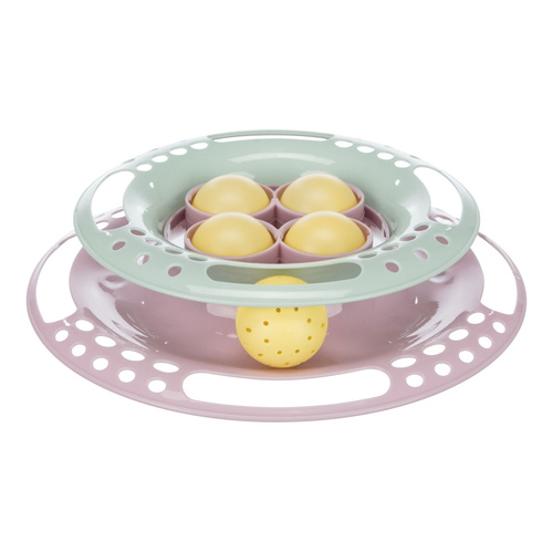 Trixie zabawka Junior Kitten Circle z piłkami dla kota 24cm