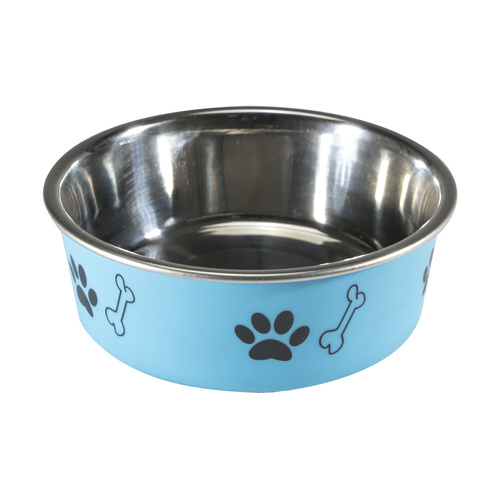 Barry King Miska antypoślizgowa z nadrukiem, niebieska, L (0,7 l)