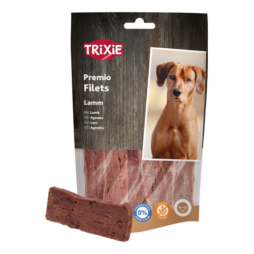 Trixie PREMIO Filets, przysmak, dla psa, jagnięcina, 80 g