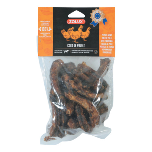 Zolux Przysmak naturalny dla psa Szyja kurza 500 g