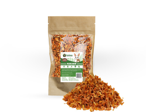 ProHerbs Marchew 100g - chrupiąca przekąska, witaminy, zdrowie i trawienie!