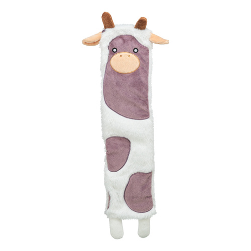 Trixie Krowa zabawka dla psa plusz 51 cm z folią szeleszczącą