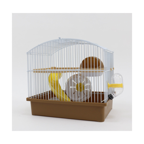 Panama Pet Klatka dla gryzoni 27x20,5x25,5 cm biało/brązowa