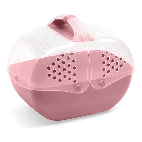 IMAC Baggy transporter dla gryzoni ciemny róż 36x25x29 cm