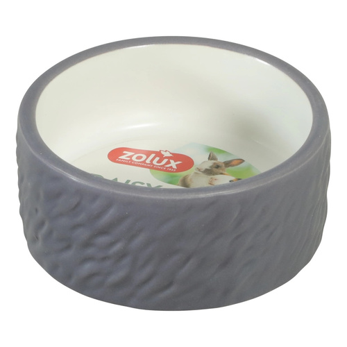 ZOLUX Miska ceramiczna dla gryzonia DAISY 100 ml szara