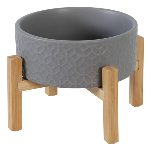 ZOLUX Miska ceramiczna dla psa KERAMO SOLO kol. szary 700 ml