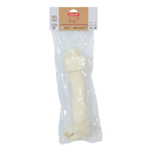 ZOLUX Przysmak dla psa Kość wiązana biała 25 cm