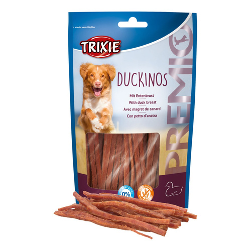 Trixie Premio Paski z piersi KACZKI przysmak 80g