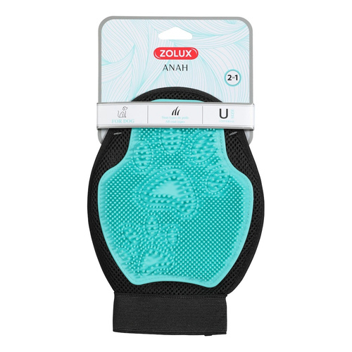 ZOLUX Dwustronna rękawica dla psa do czesania,mycia,zbierania sierści ANAH