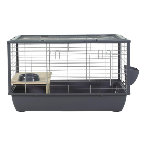 ZOLUX Klatka dla królika i kawii domowej NEOLIFE CONNECT 80 cm szara