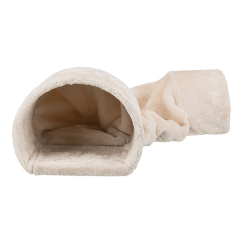 Trixie Tunel pluszowy dla Gryzoni królika 80cm beż