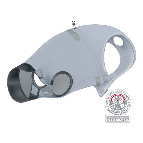 Trixie Ubranko ochronne dla psa szare XL 70cm