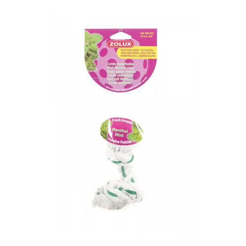 ZOLUX Zabawka dla psa sznur miętowy 22cm