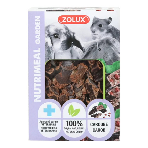 ZOLUX Przysmak naturalny dla gryzoni NUTRIMEAL3 GARDEN karob 60 g