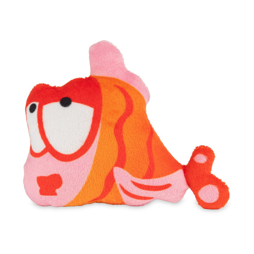 Barry King Zabawka, dla kota, pomarańczowa ryba, pluszowa, 9 cm