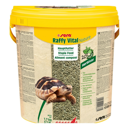 Sera Raffy Vital Nature 10 l - gady pokarm podstawowy