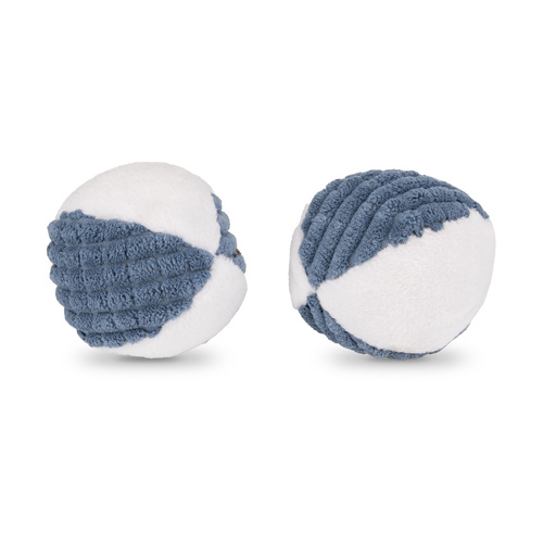 Barry King Zabawka, dla kota, piłeczki, pluszowe, 5 cm, 2 szt