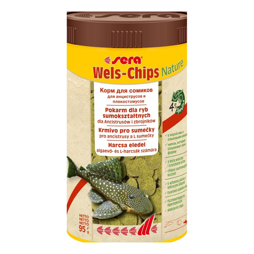 Sera Catfish Chips Nature 250 ml - pokarm dla bocji i ryb sumokształtnych