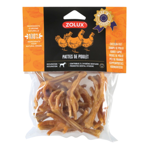 ZOLUX Przysmak naturalny dla psa Kurze łapki 300 g