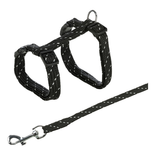 Trixie SZELKI+ SMYCZ dla Kota ODBLASKOWE kolor