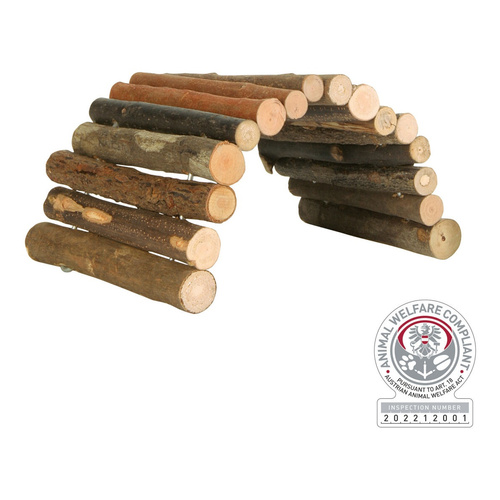 Trixie MOSTEK most DREWNIANY  dla CHOMIKA 22x10cm