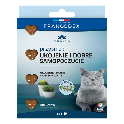 FRANCODEX PL Przysmak antystresowy dla kota z kocimiętką 12 szt.