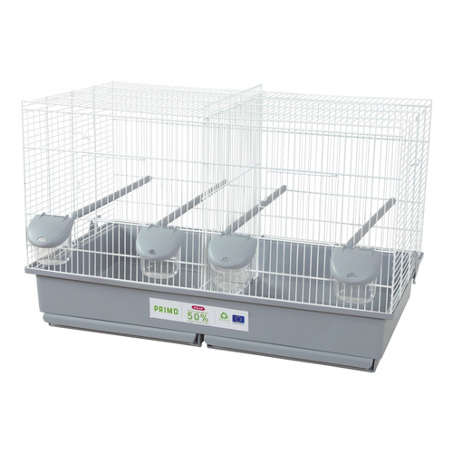 ZOLUX Klatka dla ptaków PRIMO CATI 67 cm, kol. szary/biały