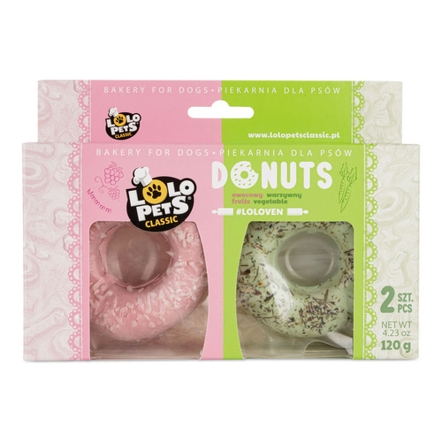 Donuts O Smaku Owocowym I Warzywnym 2 Szt. 120 G
