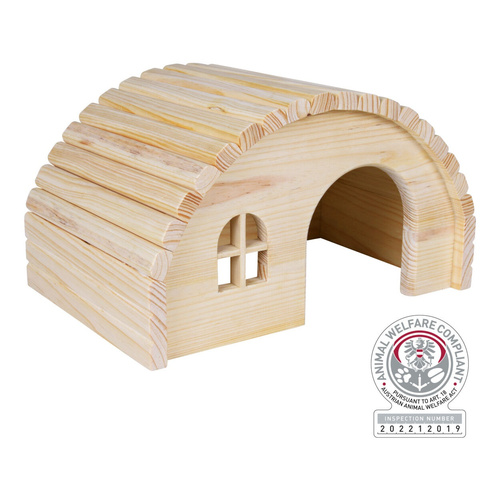 Trixie Domek drewniany dla gryzoni 17x29x20cm