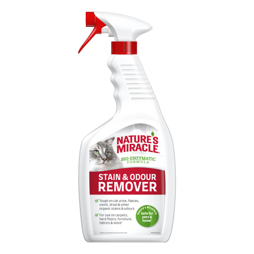 NATURES MIRACLE Płyn do usuwania codziennych plam kot REMOVER 709ml