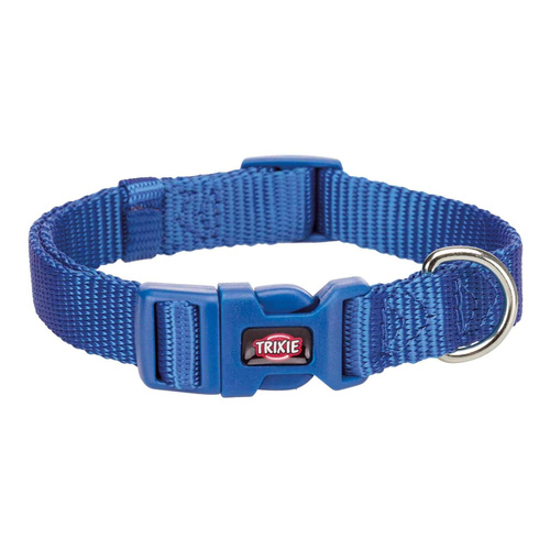 Trixie Obroża Premium, S-M: 25-40 cm/15 mm, królewski niebieski