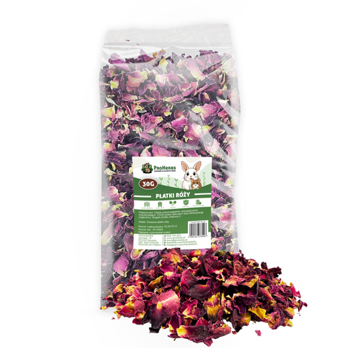 ProHerbs Płatki róży 30g - odporność, oczyszczanie i naturalna siła!