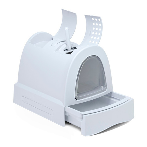 IMAC Zuma kuweta dla kota jasnoniebieska 25x195x17 cm