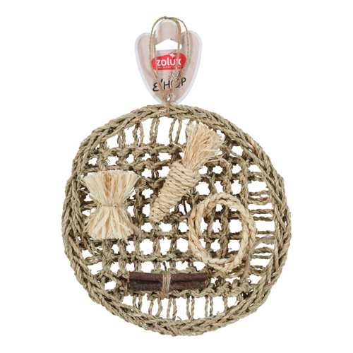 ZOLUX Mata do zabawy dla małych ssaków EHOP L 27x27x5,5 cm