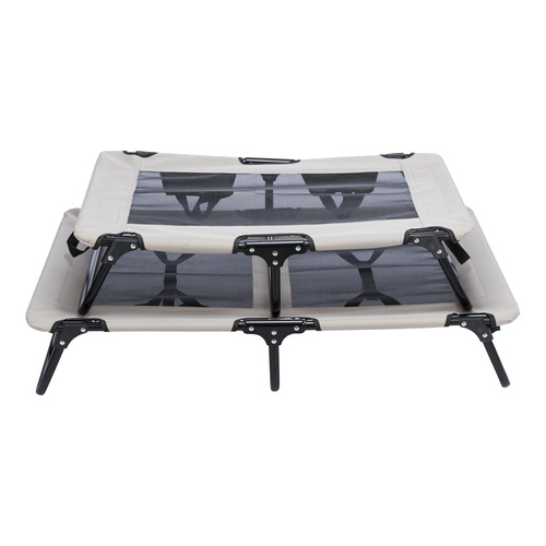 Trixie Leżak dla psa, szary/czarny, 79 x 19 x 50 cm