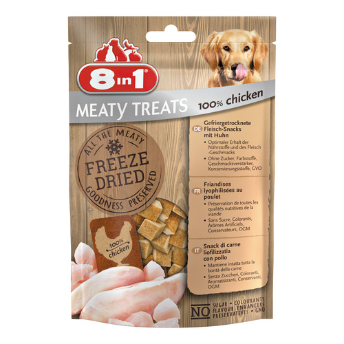 8in1 Przysmak dla psa liofilizowane Freeze Dried kurczak 50 g