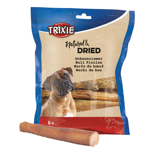Trixie Suszone PENISY WOŁOWE przysmak dla Psa 12cm x 8szt