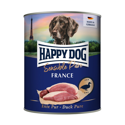 Happy Dog Sensible Pure Kaczka 100% France 800g